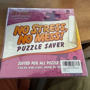 5/$25 puzzle saver 12 adhesive sheets nip